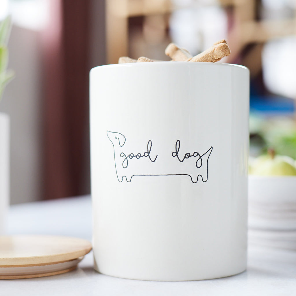 good dog treat jar