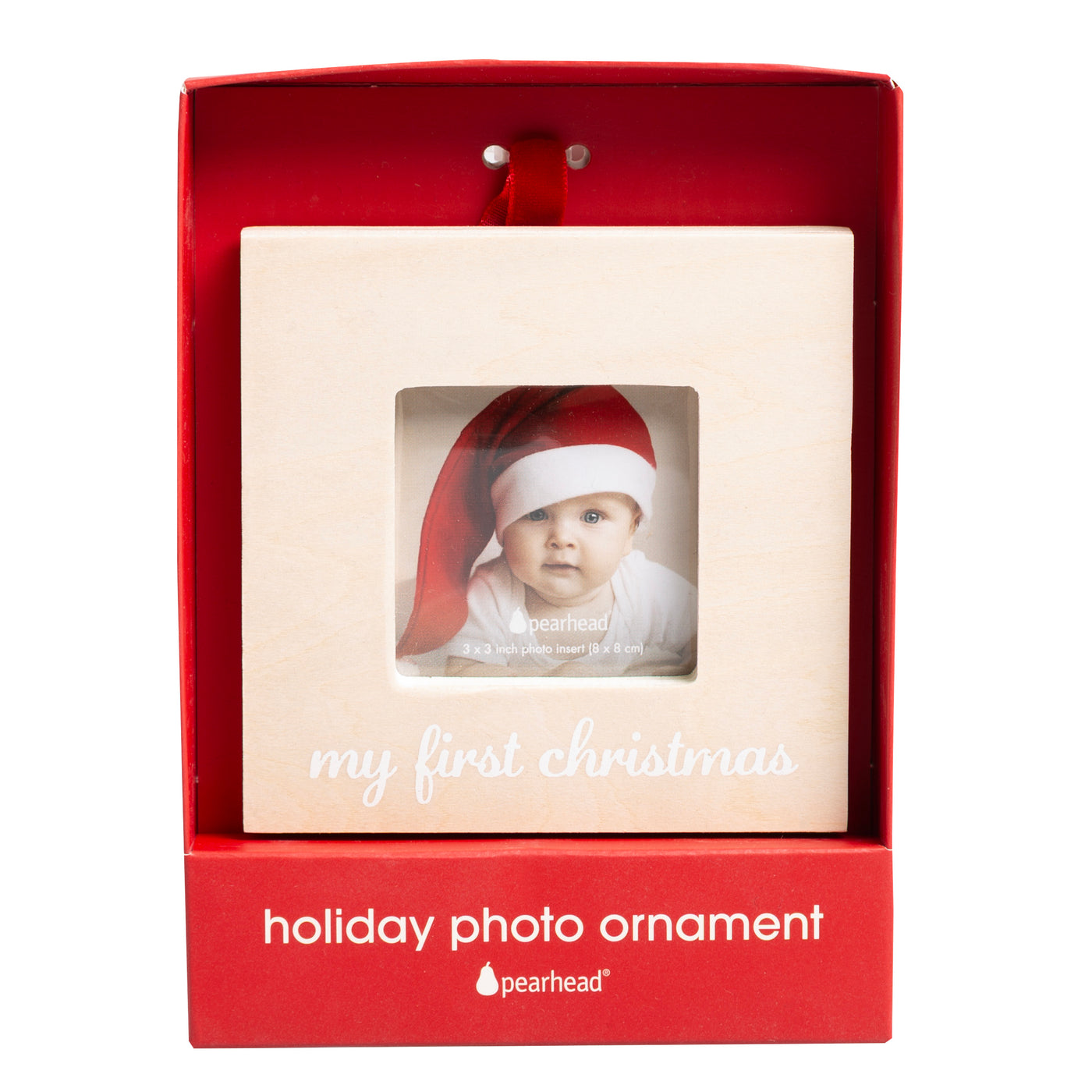 My First Christmas Wooden Ornament