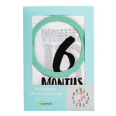 watch me grow milestone blanket