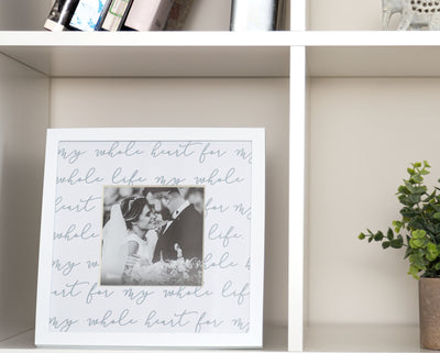 wedding script frame