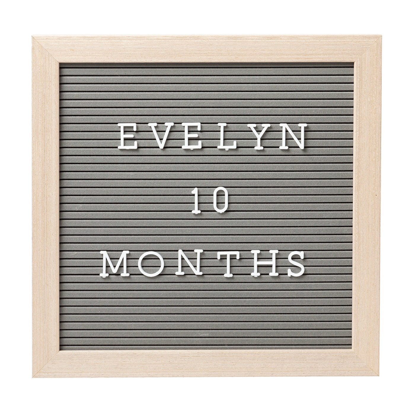 natural letterboard