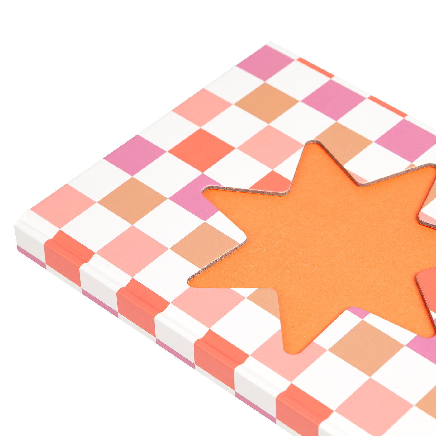 pink & orange cut out journal