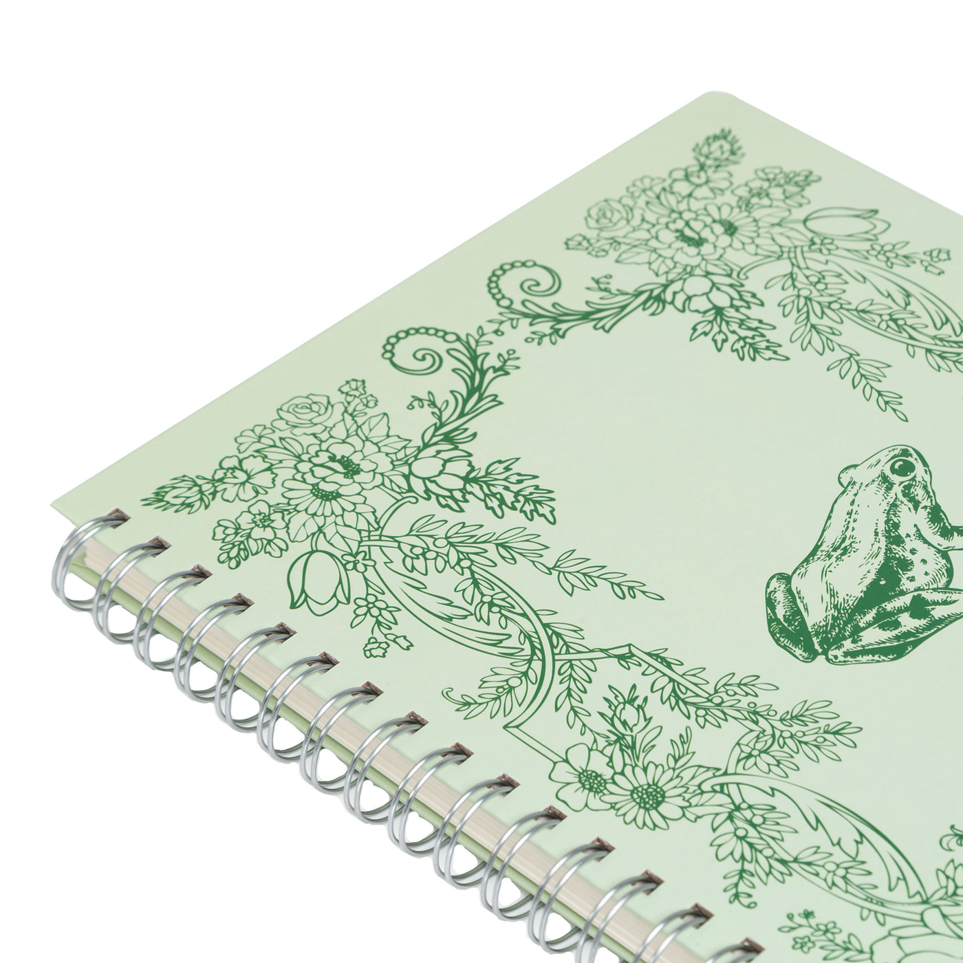 frog toile journal