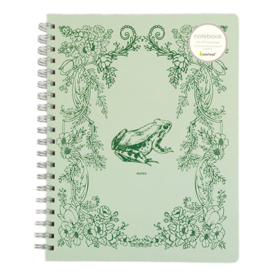 frog toile journal