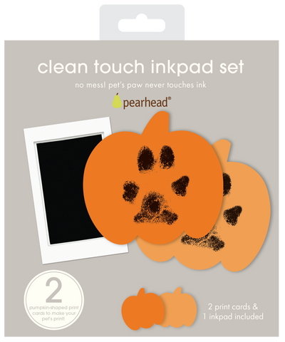 pumpkin clean-touch ink pad set