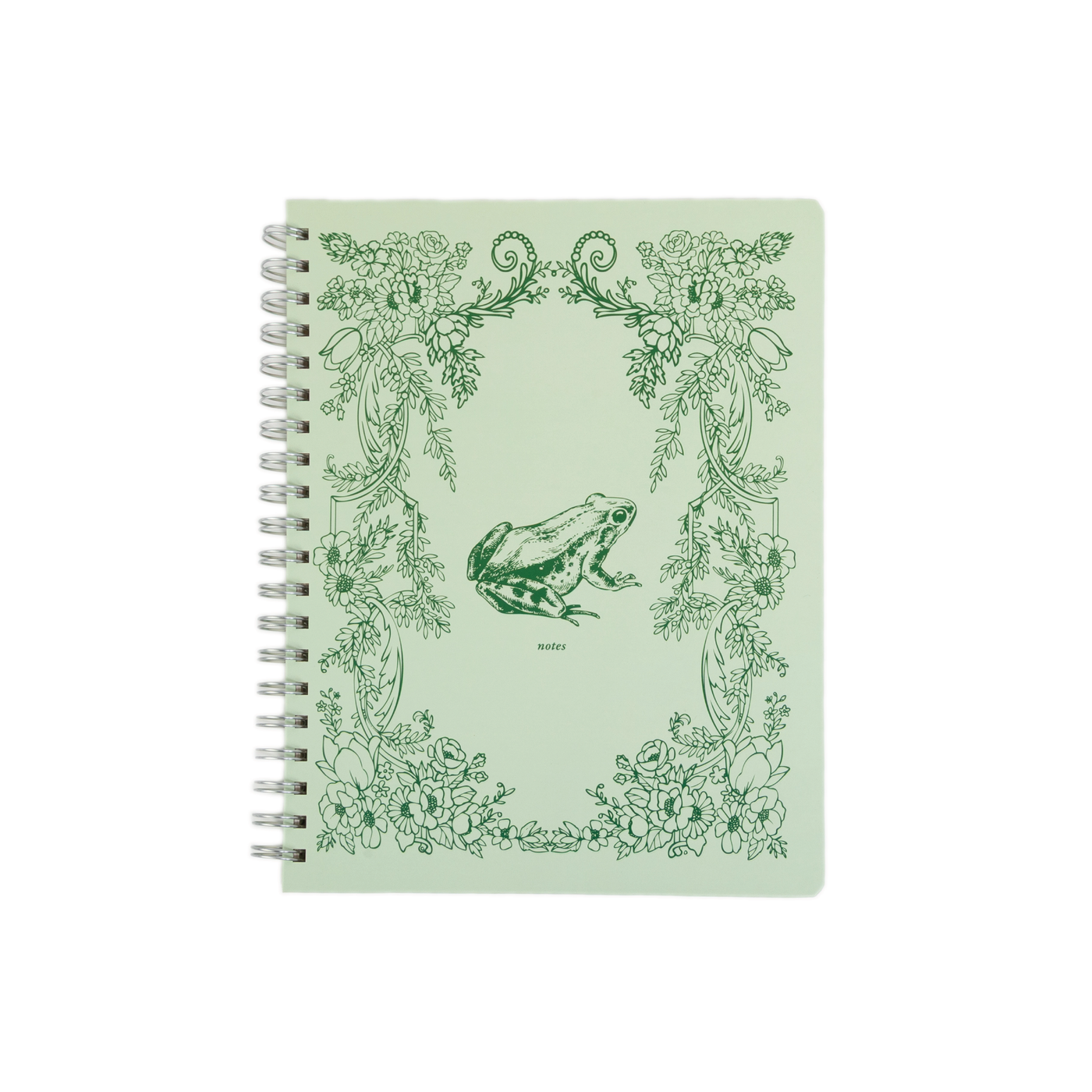frog toile journal