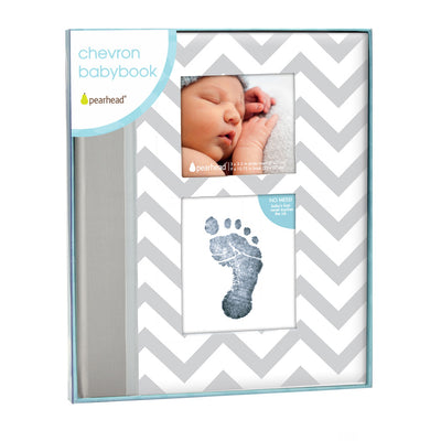 chevron baby book