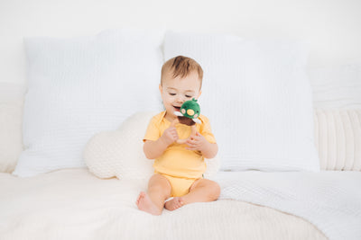 mallard duck wooden teether