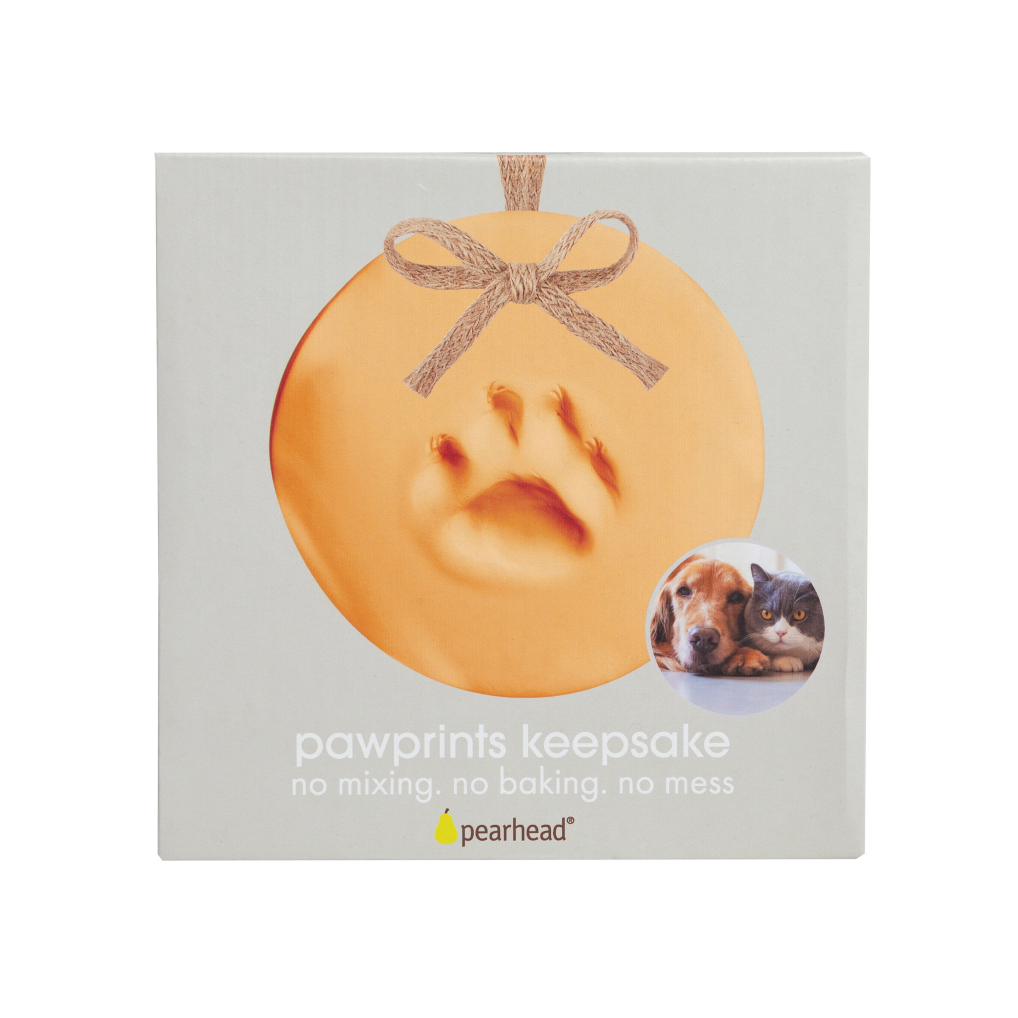 pawprints ornament